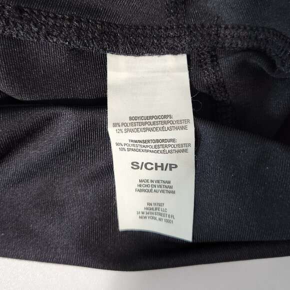 Reebok Black Mid-Rise Stretch Leggings - Size S - Picture 8 of 14